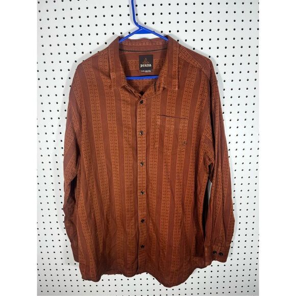 Mens Prana button down shirt size XL - Picture 1 of 6